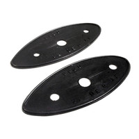 Tail-light Pads.  2-1/2" wide X 6" long.  Pair-MP 663-D
