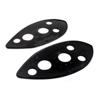 Headlight Pads.  3-1/4" wide X 6-3/4" long.  Pair R&L-MP 663-G