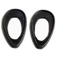 Door Handle Pads.  1-3/8" wide X 2-1/2" long.  Pair-MP 694-B