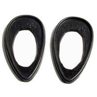 Door Handle Pads.  1-3/8" wide X 2-1/2" long.  Pair-MP 694-B