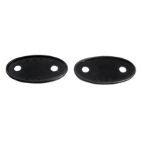 Headlight Bar Pads.  1-3/4" wide X 3-3/8" long.  Pair-MP 705