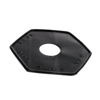Bumper Emblem Pad.  3-5/8" wide X 4" long.  Each-MP 799-N