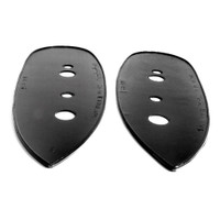 Tail-light Pads.  3-7/8" wide X 11-3/4" long.  Pair-MP 799-RR