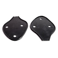 Windshield Post Pads.  3-1/2" wide X 5" long.  Pair-MP 799-SS