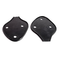 Windshield Post Pads.  3-1/2" wide X 5" long.  Pair-MP 799-SS