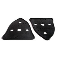 Headlight Pads.  3-7/8" wide X 5-1/8" long.  Pair-MP 799-Y