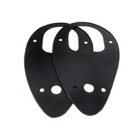 Headlight Pads.  8-1/8" wide X 13-3/8" long.  Pair-MP 825-C