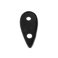 Rumble Seat Step Plate Pad.  3" wide X 6-3/4" long.  Each-MP 826