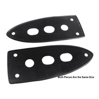 Headlight Pads.  5" wide X 12-1/2" long.  Pair-MP 826-G