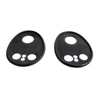 Headlight Pads.  3-3/4" wide X 4-7/8" long.  Pair-MP 830