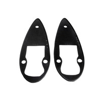 Headlight Pads.  3-7/8" wide X 11-1/4" long.  Pair-MP 890