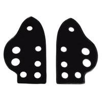 Headlight Cowl Pads.  5-3/8" wide X 9-7/8" long.  Pair R&L-MP 958-B
