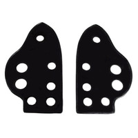 Headlight Cowl Pads.  5-3/8" wide X 9-7/8" long.  Pair R&L-MP 958-B