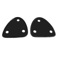 Headlight Pads.  4-1/2" wide X 4-5/8" long.  Pair R&L-MP 973