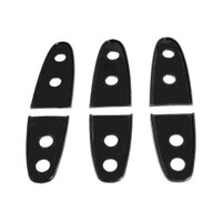 Trunk Hinge Pads.  1-3/8" wide X 5-1/8" long.  Set-MP 989