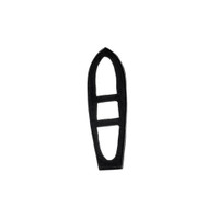 Left Hand Remote Mirror Pad.  1-1/4" wide X 4-1/4" long-MP 989-I
