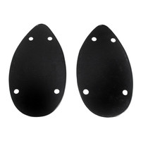 Headlight Pads.  6-5/8" wide X 12" long.  Pair-MP 991-D