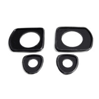 Door Handle Pads.  1-7/8" long & 1" long.  Set-MP 992-L