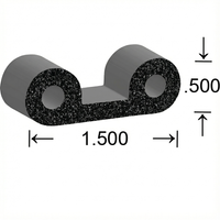 Sold By The Foot - Adhesive Backed Weatherstripping, Twin Bulb Style-MW 78350