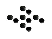 Cap-screw cover .62" (15.7mm) X .44" (11.2mm). Heat-proof Silicone. 10-pc set-NC 10-A