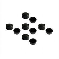Cap-screw cover .65" (16.5mm) X .46" (11.7mm). Heat-proof Silicone. 10-pc set-NC 11-A