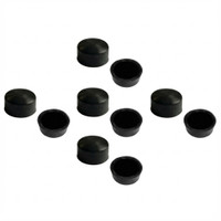 Cap-screw cover .68" (11.3mm) X .5" (12.7mm). 10-pc set-NC 12-A