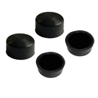 Nut cover .91" (23.1mm) HEX X .48" (12.2mm)Wrench. Heat-proof Silicone. 4-pc set-NC 24