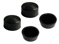 Nut cover .91" (23.1mm) HEX X .48" (12.2mm)Wrench. Heat-proof Silicone. 4-pc set-NC 24