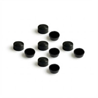 Cap-screw cover .49" (12.4mm) X .36" (9.1mm). Heat-proof Silicone. 10-pc set-NC 8
