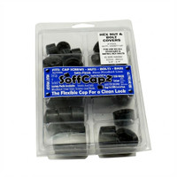 Hex-nut and hex-bolt covers kit. Heat-proof Silicone-NCK 34-N