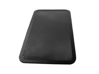 Heel Pad.  High quality reproduction.  Black.  7" X 14"-RM 15