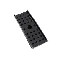 Rear Leaf Spring Insulator.  Fabric reinforced, tough rubber-RP 23-Z