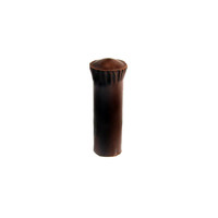 Door Lock Knob.  Brown.  1/2" diameter X 1" long X 1/8" hole-RP 303