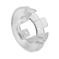Door Lock Button Grommet.  Made of clear plastic.  Each-RP 303-L