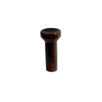 Door Lock Rod Push Button.  Bronze plastic-RP 303-O