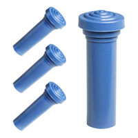 Door Lock Knob.  Made of Wedgwood rubber, self-threading Set of 4-RP 304-L