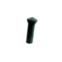 Door Lock Knob.  Made of Moss Green rubber, self-threading-RP 304-N