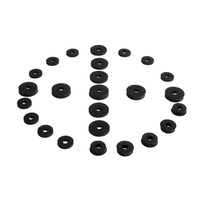 Mini Nut and Bolt Insulator/Washer Set. 25-Piece Set-RP 80-A
