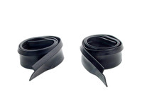 Roof Rail Seals, for Hardtop.  2-30" Pieces.  Pair-RR 107-B