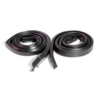 Molded Roof Rail Seals, for 2-Door Hardtop.  Pair R&L-RR 7000 Molded Roof Rail Seals, for 2-Door Hardtop.  Pair R&L-RR 7000