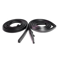 Molded Roof Rail Seals.  For 2-door hardtops.  Pair R&L-RR 5016