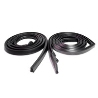 Molded Roof Rail Seals.  For 4-door hardtops.  Pair R&L-RR 5016-A
