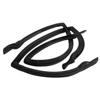 Rear Roof Rail Seals. Fits 4-door stationwagon. Pair-RR 5019-T