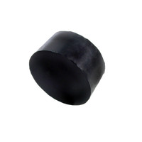 Solid Rubber Cylinder.  3-7/8" diameter, 1-7/8" thick-RS 1