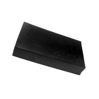 Solid Rubber Sheet.  3-3/4" wide X 6" long X 1" thick-S 1 Solid Rubber Sheet.  3-3/4" wide X 6" long X 1" thick-S 1