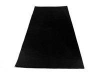 Solid Rubber Sheet.  5" wide X 14" long X 1/16" thick-S 16-0514