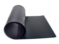 Solid Rubber Sheet.  10" wide X 28" long X 1/8" thick-S 18-1028