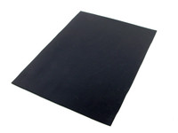 Solid Rubber Sheet.  5 Inches wide X 7 Inches long X 1/32" thick.  Each-S 32-0507