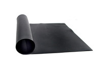 Solid Rubber Sheet.  10" wide X 14" long X 1/32" thick-S 32-1014