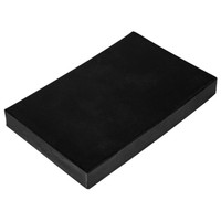 Solid Rubber Sheet.  3-3/4" wide X 6" long X 3/4" thick-S 34